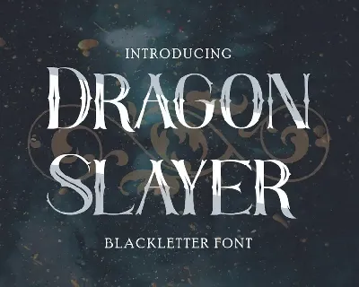 Dragon Slayer font