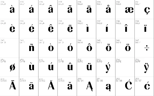 Baneta font