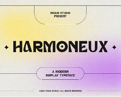 Harmoneux font