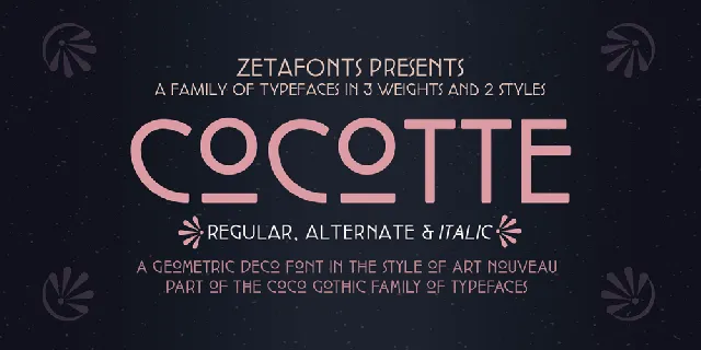 Cocotte font