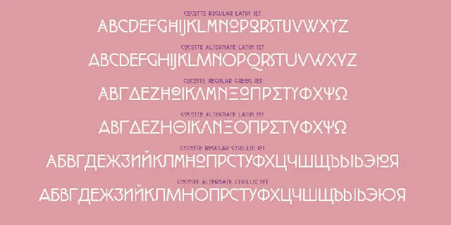 Cocotte font