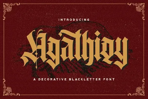 Agathiqy font