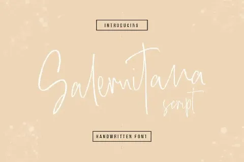 Salernitana Script font