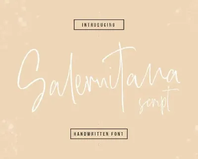 Salernitana Script font