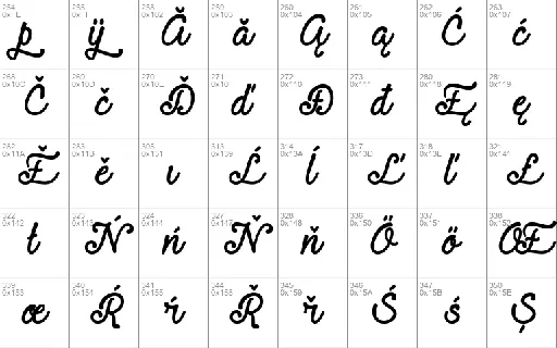Requited Script font