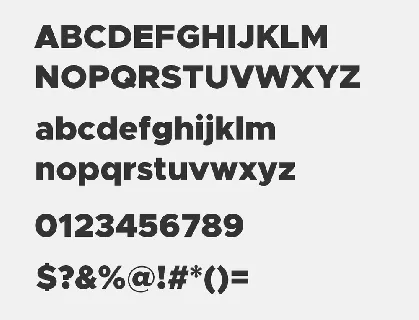 Gotham Free Alternatives font