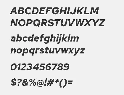 Gotham Free Alternatives font