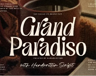 Grand Paradiso font