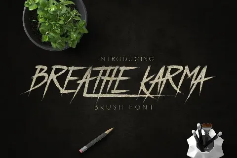 Breathe Karma font