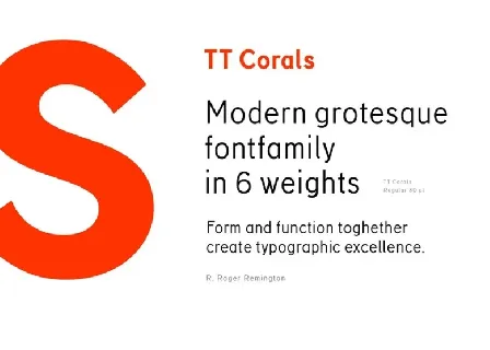 TT Corals Family font