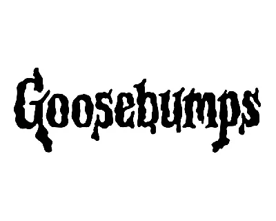 Goosebumps font