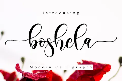 Boshela font