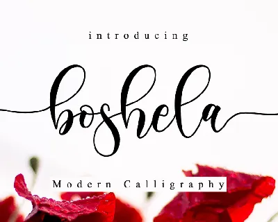 Boshela font