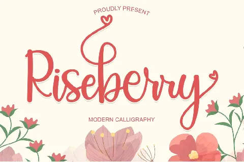 Riseberry font