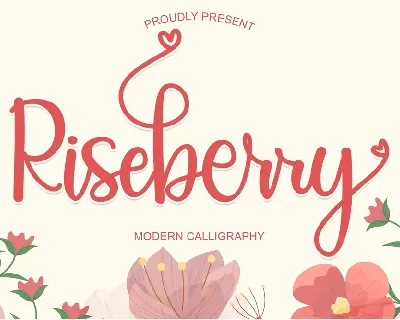 Riseberry font