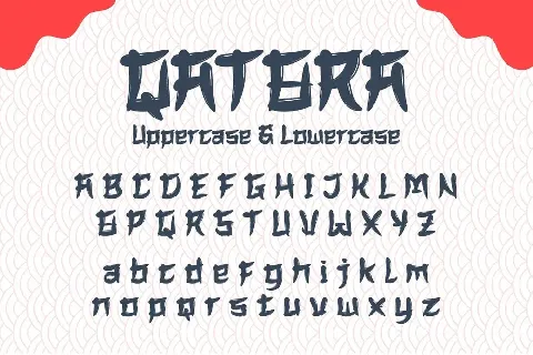 QATORA font