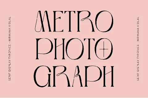 Metro Photograph - Demo Version font