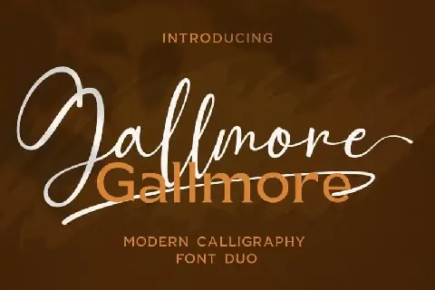 Gallmore Duo font