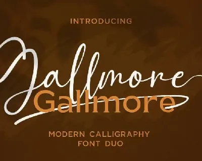 Gallmore Duo font