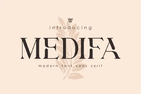 Medifa font