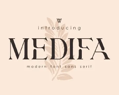 Medifa font