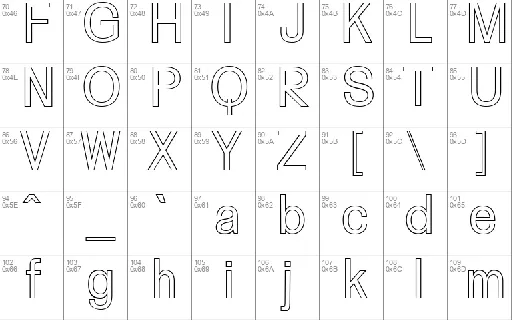 Yarelli font