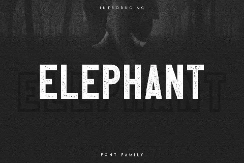 Elephant Family Free font