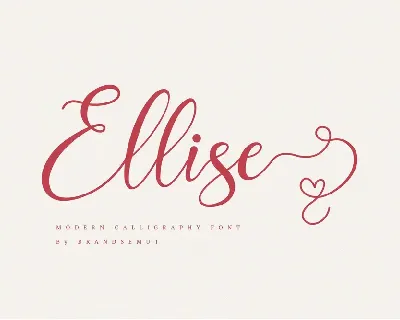 Ellise font