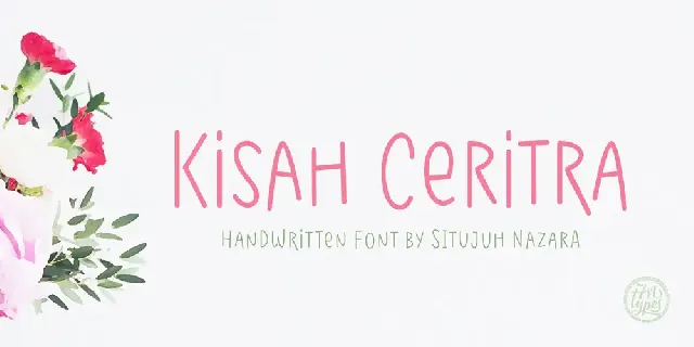 Kisah Ceritra font