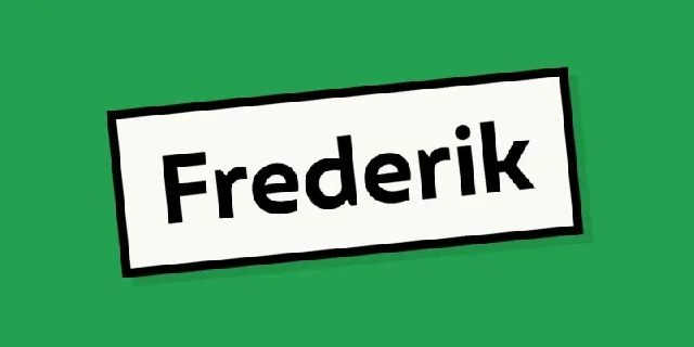 Frederik Family font
