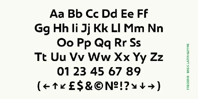 Frederik Family font