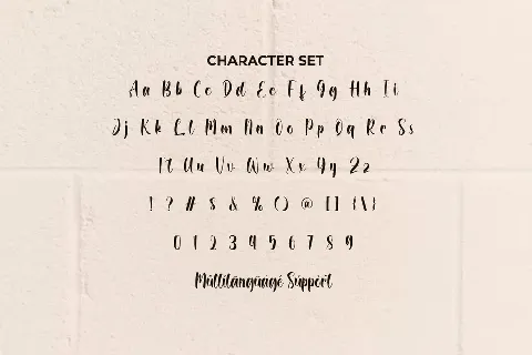 Lamellia Demo font