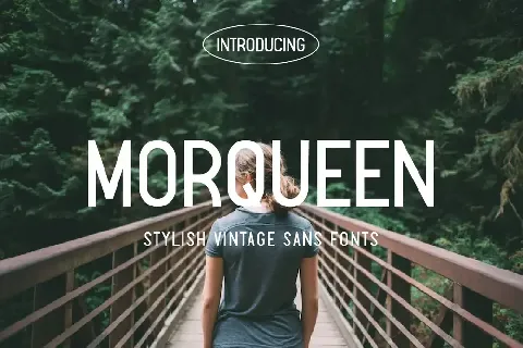 Morqueen font