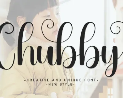 Chubby Script Typeface font