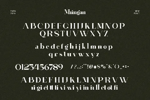 Mringan font