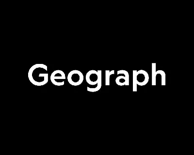 Geograph font