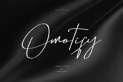 Omotify font