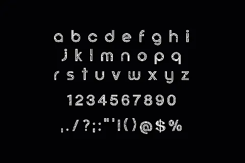 Binovomid font