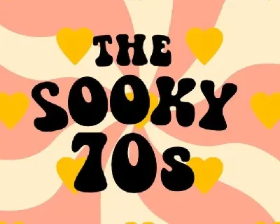 The Sooky 70s font