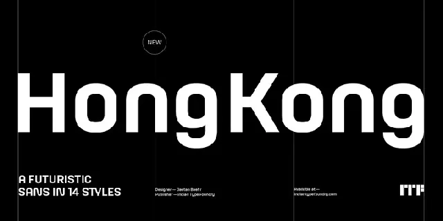 HongKong Family font