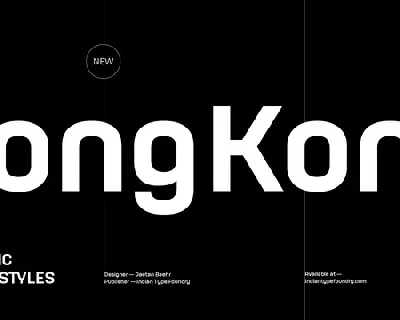 HongKong Family font