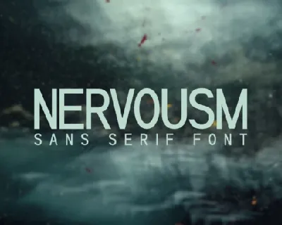 Nervousm Sans Serif Demo font