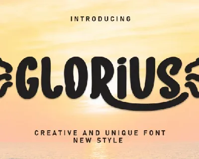 Glorius font
