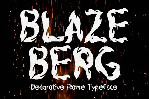 Blazeberg font