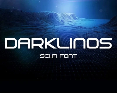 Darklinos font