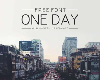 One Day font