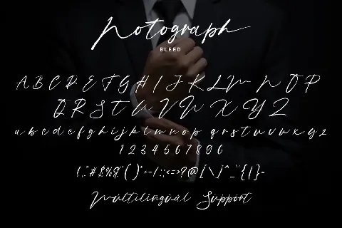 Notograph font