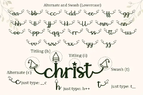 Christmas Energy font