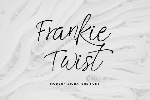 Frankie Twist font