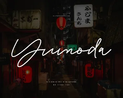 Yumoda Handwritten font